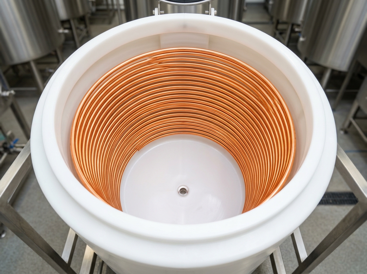 100% Pure Copper Coils Internal Chamber